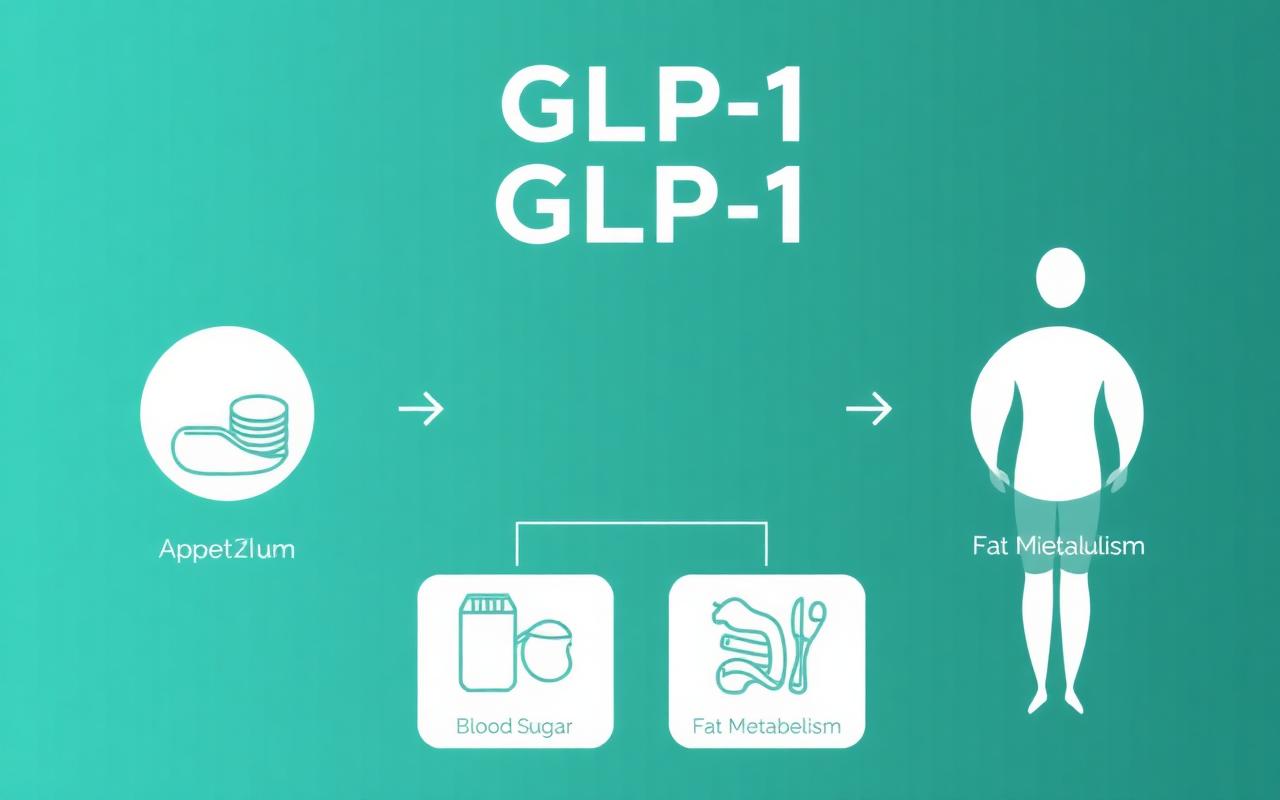 How MedicGLP Diet works – GLP-1 mechanism, appetite, blood sugar, fat metabolism